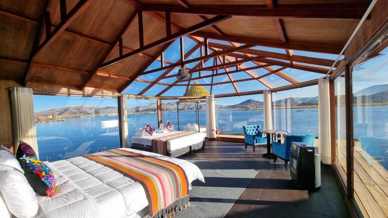 Uros Caminos Del Titicaca Peru Villa Puno Exterior photo