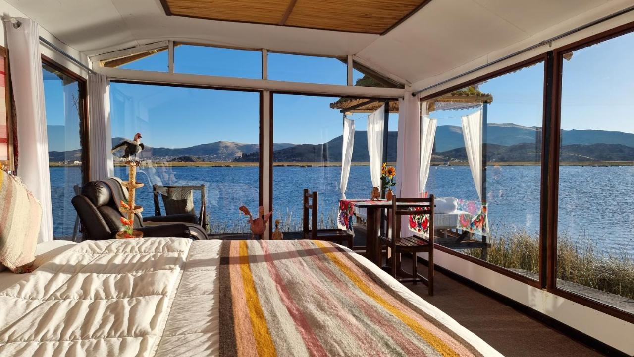 Uros Caminos Del Titicaca Peru Villa Puno Exterior photo