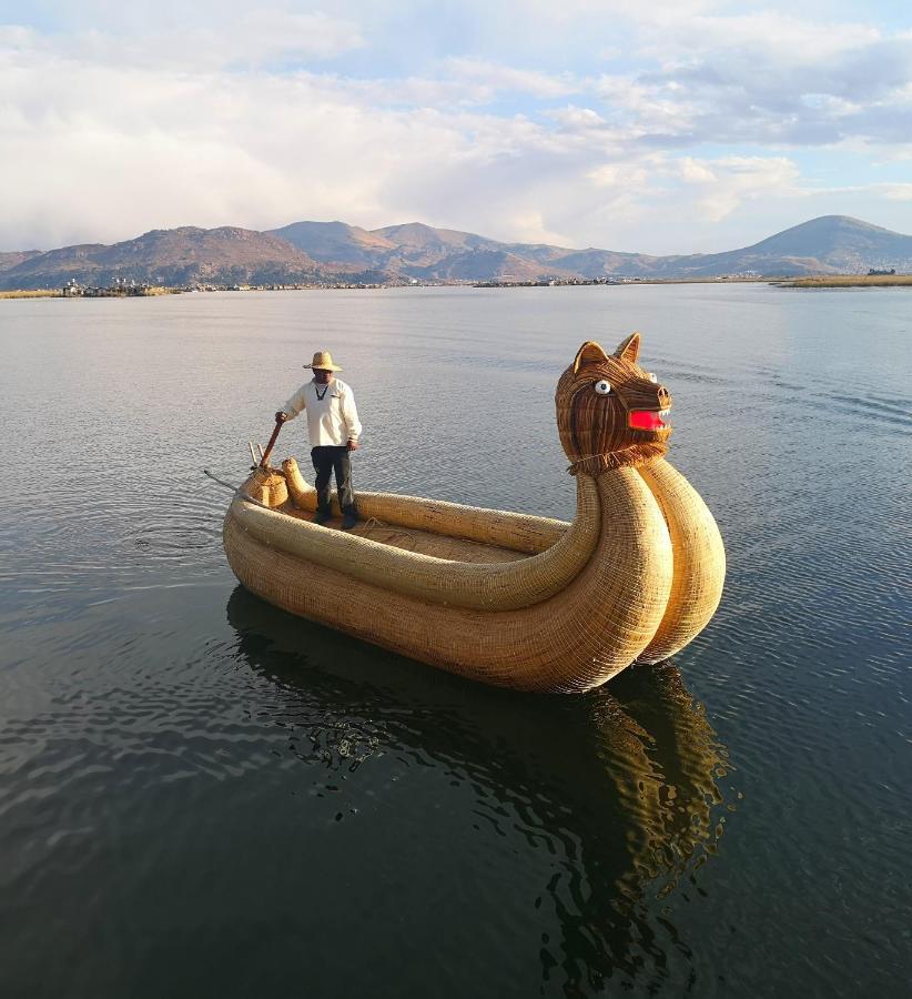 Uros Caminos Del Titicaca Peru Villa Puno Exterior photo